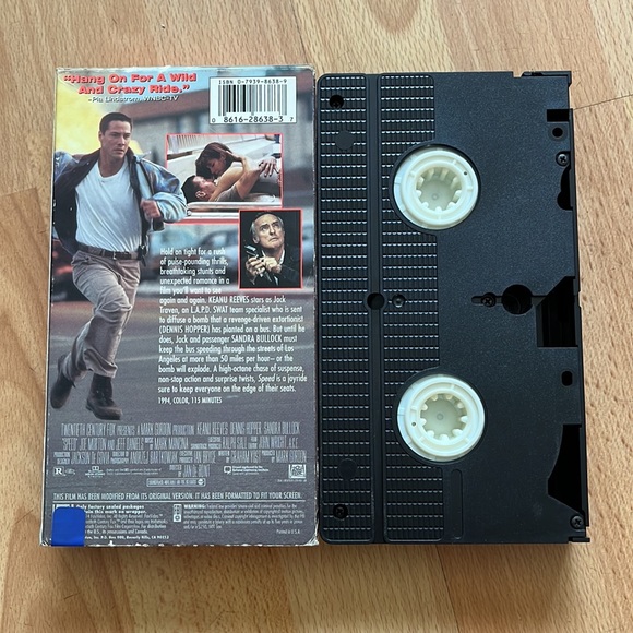 VHS - Speed, Keanu Reeves - Picture 7 of 7